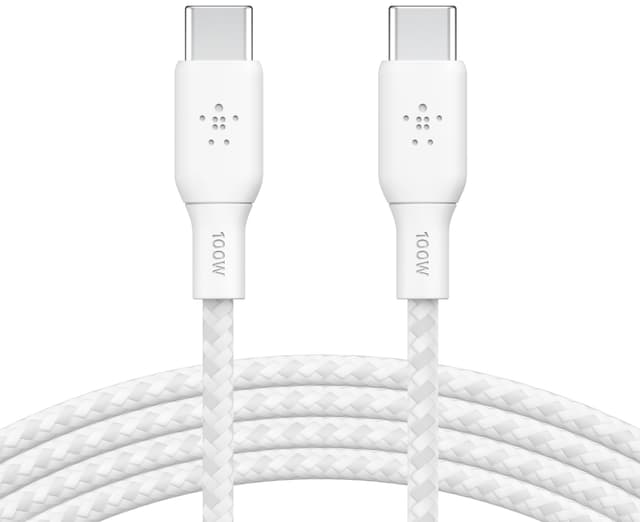 Belkin USB-C to USB-C 2.0 kabel (hvit)