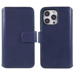 Nordic Covers iPhone 14 Pro Etui Essential Leather Heron Blue