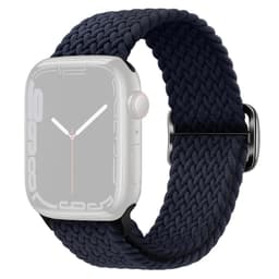 SKALO Flätat tygarmband Apple Watch Series 1-3 42mm - Antracit