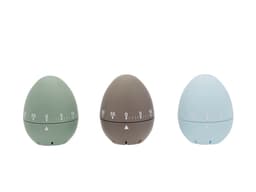 Egg timer 7 cm 3 assorted Plastic