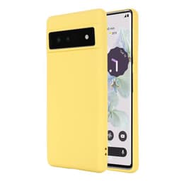 Liquid silikone cover Google Pixel 7 - Gul