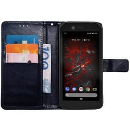 Wallet cover 3-kort CAT S42 - Mørkeblå