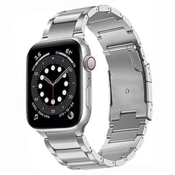 Armband BEAD Titan Apple Watch 7 (41mm) - Silver
