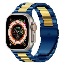 Armband rostfritt stål Apple Watch Ultra (49mm) - Bluegold
