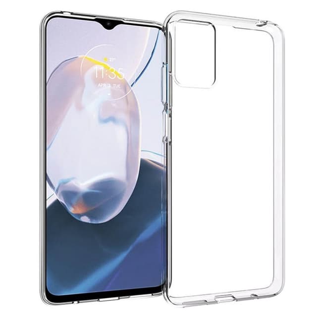 Silikonikotelo läpinäkyvä Motorola Moto E22i