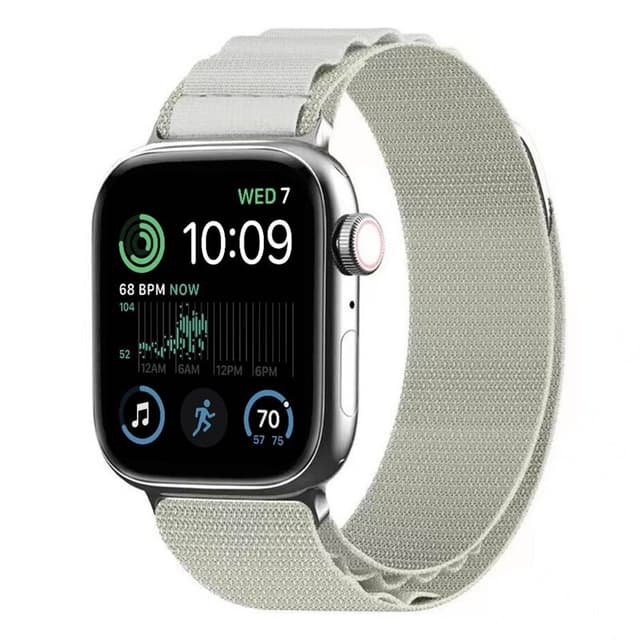 Artic Elastic nylon Armbånd Apple Watch SE 2022 (40mm) - Starlight