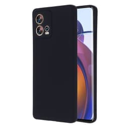 Liquid silikon skal Motorola Edge 30 Fusion - Svart