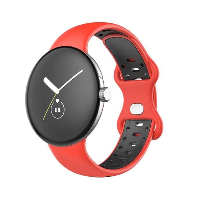Twin Sport Armbånd Google Pixel Watch (41mm) - Rød/sort