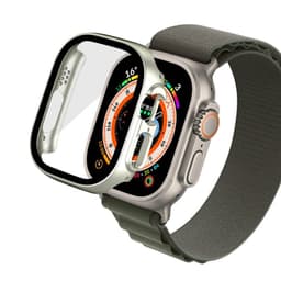 Skal med glasskydd Apple Watch Ultra (49mm) - Star Light