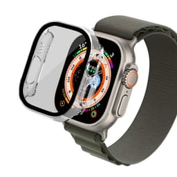 Skal med glasskydd Apple Watch Ultra (49mm) - Transparent