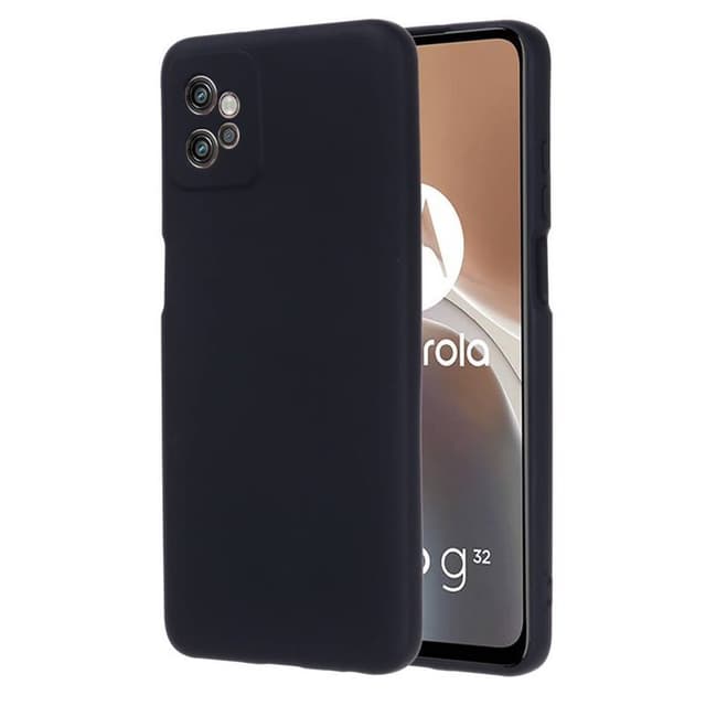 Liquid silikon skal Motorola Moto G32 - Svart