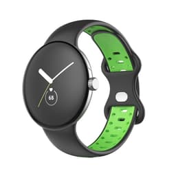 Twin Sport ranneke Google Pixel Watch (41mm) - Musta/kalkki