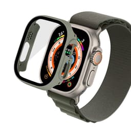 Kansi lasikuorella Apple Watch Ultra (49mm) - Military Khaki