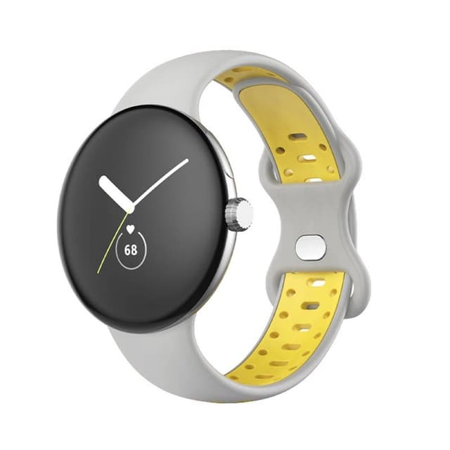 Twin Sport Armbånd Google Pixel Watch (41mm) - Grå/gul