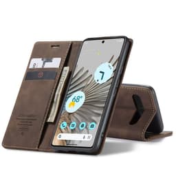 CaseMe Smart Magnet Flipdeksel Google Pixel 7 Pro - Coffee