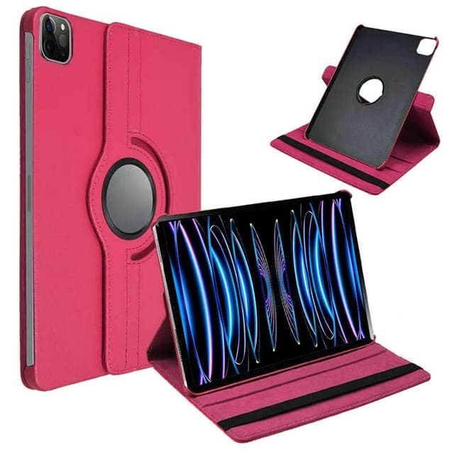 360° roterbart fodral Apple iPad Pro 11 (2022) - Mörkrosa