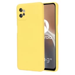Liquid suojakuori Motorola Moto G32 - Keltainen