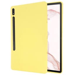 Liquid suojakuori Samsung Galaxy Tab S8 Plus 12.7 (2022) - Keltainen