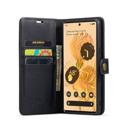 Mobil lommebok DG-Ming 2i1 Google Pixel 7 Pro - Svart