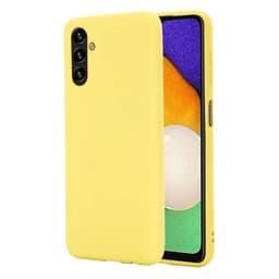 Liquid silikone cover Samsung Galaxy A13 5G - Gul