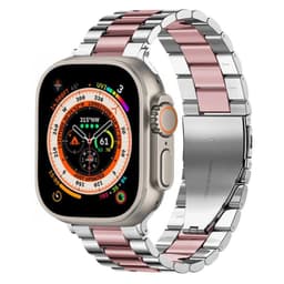 ranneke ruostumatonta terästä Apple Watch Ultra (49mm) - Silverpink