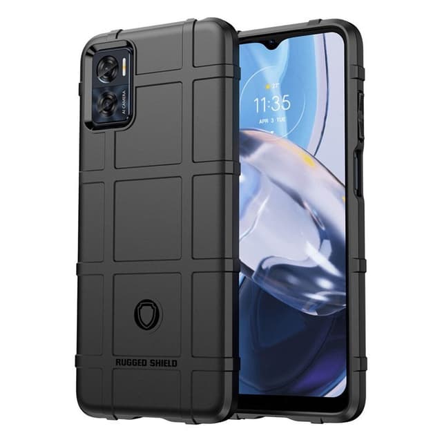 Rugged Shield cover Motorola Moto E22i - Sort