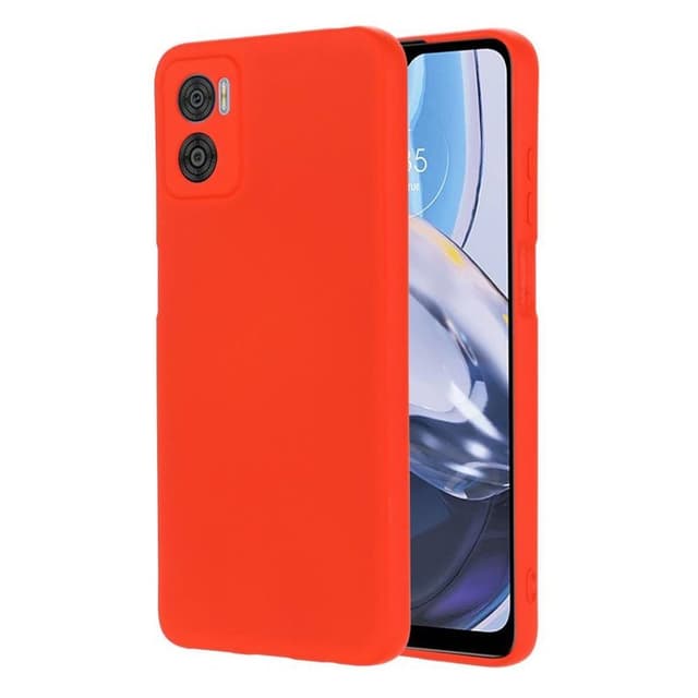 Liquid silikone cover Motorola Moto E22i - China Red