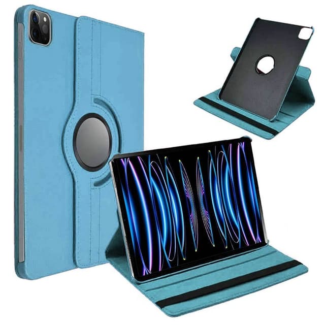 360 drejelig cover Apple iPad Pro 12.9 (2022) - Lyseblå