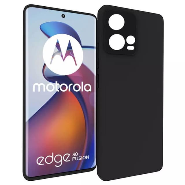 Silikondeksel Motorola Edge 30 Fusion  - Svart