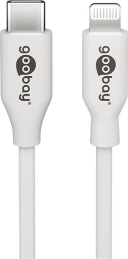 Goobay Lightning till USB-C™ laddnings- och synkroniseringskabel