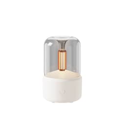 Candle Light Aroma Diffuser luftfugter hvid