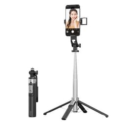 Mini Selfie Stick Single Light kaukosäätimellä Musta