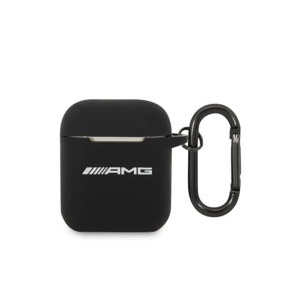 AMG AirPods 1/2 Deksel Liquid Silicone Svart