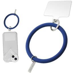 Mobiilirengaspidike avaimenperällä Sininen