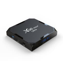 X96 Max Ultra TV Box Android 11.0 2.4G/5G Svart 4 GB+32 GB