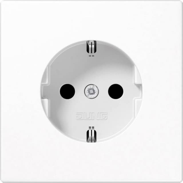Jung Insats Vägguttag LS plus, LS design, LS 900 Vit