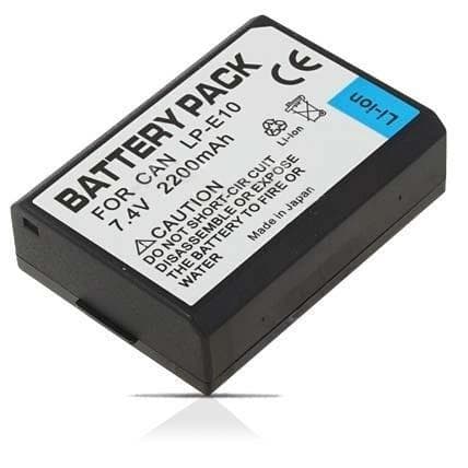 Batteri LP-E10 till Canon (2200mAh)
