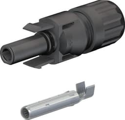 Staubli MC4 konnektor, hunn (PV-KBT4/6I-UR)