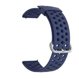 Kellon ranneke silikoni 22 mm Tummansininen L Samsung Galaxy Watch 46 mm/Watch 3 45 mm/Gear S3 Classic/S3 Frontier, Huawei Watch GT2, Garmin Vivoactive 4 45 mm/Venu 2 45 mm, Fossil Gen 5 Carlyle