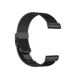 Kellon ranneke ruostumatonta terästä Musta Fitbit Versa 4