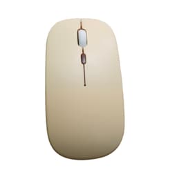 Bluetooth 2.4G trådløs mus Rosa