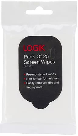 Logik Skærmklude- pakke med 25 stk