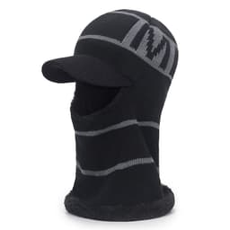 Vinterluer Skjerfmaske One-Piece Sort