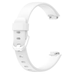 Klockband i silikon Valkoinen L Fitbit inspire 3