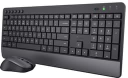 Trust TKM-450 sett med trådløs mus og tastatur (Nordisk oppsett)