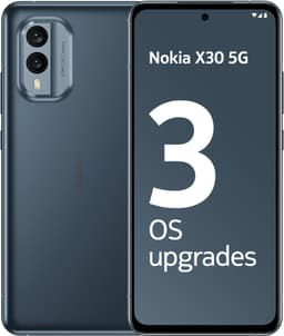 Nokia X30 5G älypuhelin 8/256 GB (sininen)