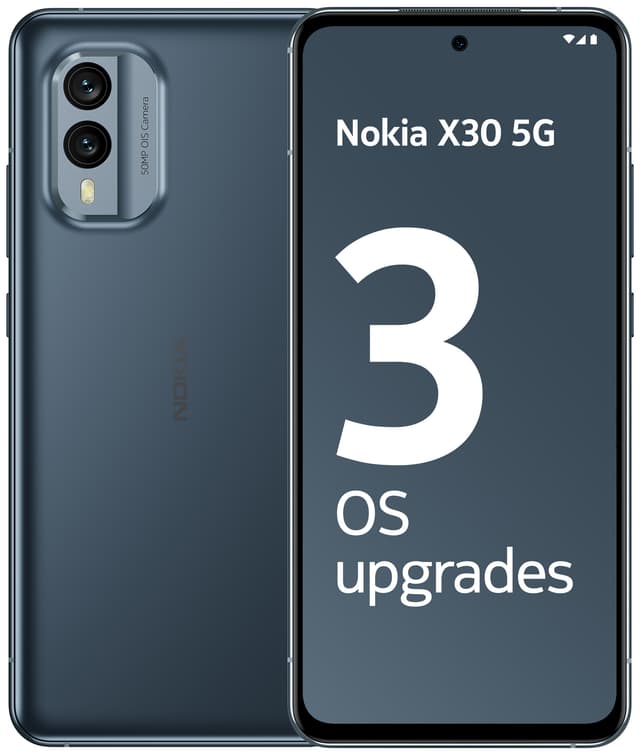 Nokia X30 5G smartphone 6/128 GB (blå)