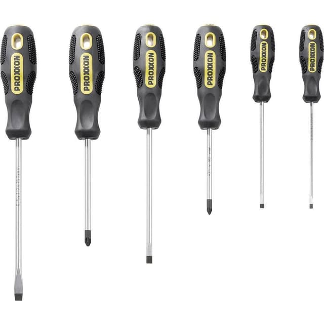 Verkstad Skruvmejsel set 6 delar Proxxon Industrial
