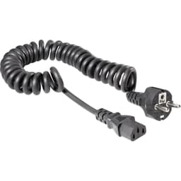 Basetech BT-1783919 IEC Anslutningskabel Svart 2.50 m
