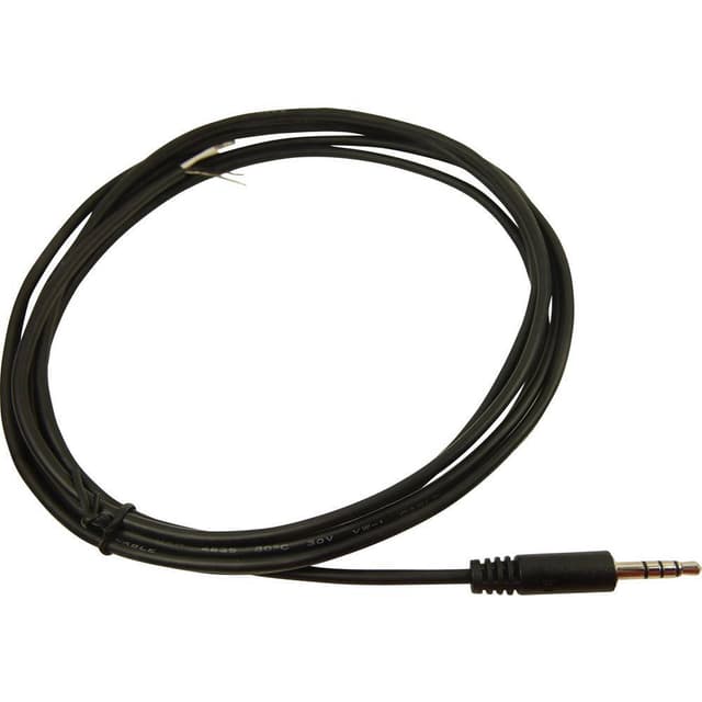 Jack-anslutningskabel Teleplugg 3.5 mm - Öppen ände